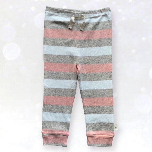 Burts Bees 18m Comfy Striped Lounge Pants - Picture 1 of 5